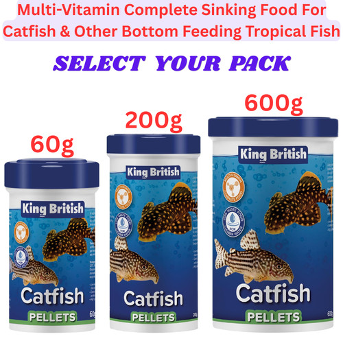 King british catfish pellets - british,