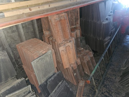 Roofing tiles gas - gas, and