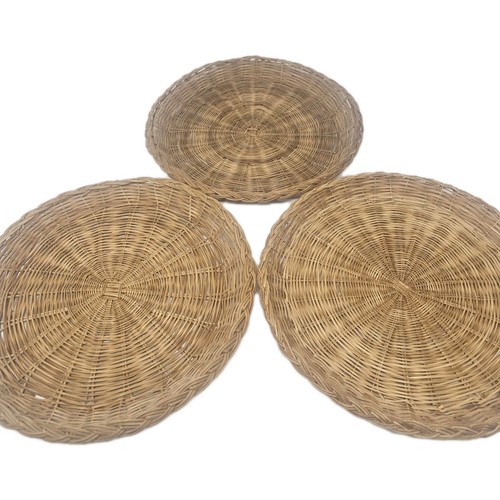 Round rattan wicker woven - ,
