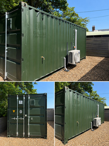 Converted 20ft shipping - 20ft,
