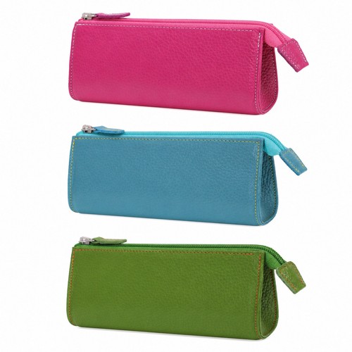 Glasses case real - , leather