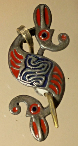 Dragonesque roman brooch - roman,