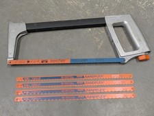 Bahco 225-PLUS Professional Hacksaw With Aluminium Handle 300mm - British Army