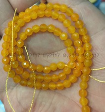 Brazil 4mm Faceted yellow