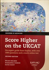 Parker, Marianna, Score Higher on the UKCAT The expert guide from Kaplan, with o
