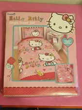 BN Sealed Hello Kitty Duvet Set Single