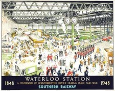 Vintage 1948 Southern Rail