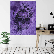 Skull Tapestry Wall Hanging