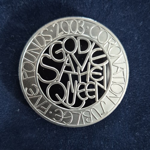 Proof five pounds 2003 - pounds,