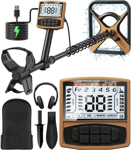 Metal detector rechargeable - metal,