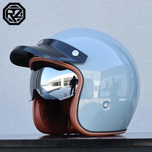 Dot retro open face half - open,