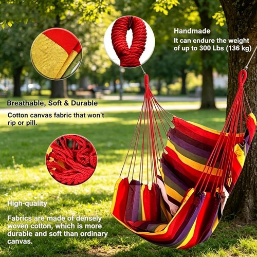 Hanging hammock chair - chair, outdoor