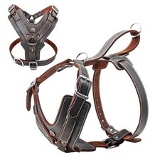 Genuine Leather Dog Harness