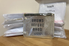 Job Lot Benefit Cosmetics Brows Before Bros Make Up Bag Gold & Clear