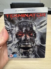 TERMINATOR GENISYS RARE OOP UK 4K & BLU RAY LIMITED EDITION STEELBOOK/METALPAK