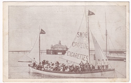 Southend pier smoke - pier,