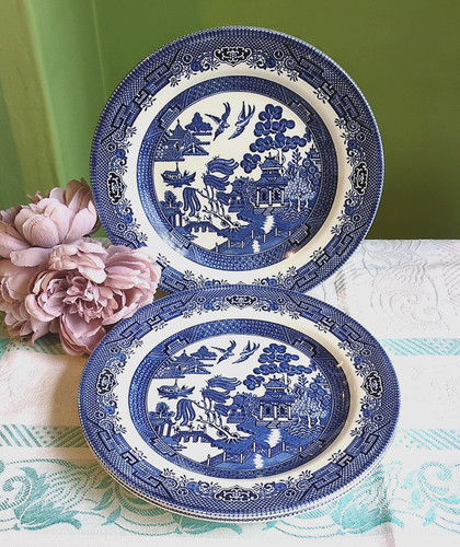 W willow pattern - 3,