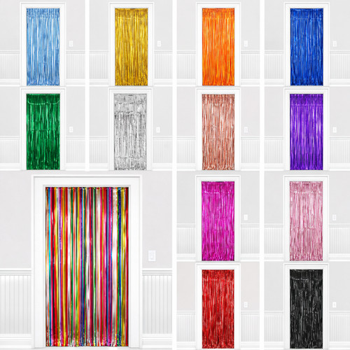 Foil door curtain - 2-3m, wedding