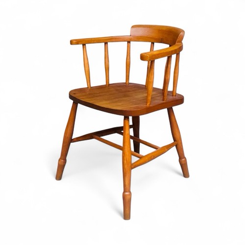 Antique walnut armchair office - antique,