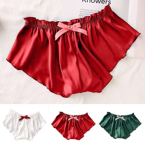 Womens silk satin briefs - silk,