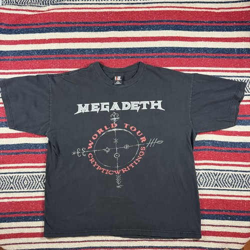 Vintage 1998 megadeth cryptic - vintage,