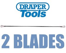 2 PACK -  DRAPER 300mm 13609 Tungsten Carbide Tile Rod Saw Blade * FREE P&P *