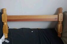 Antique Solid wooden heavy single bed Foot board