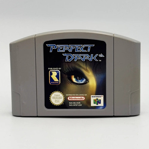 Perfect dark pal game - game, cart