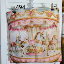 Carousel Horses Pastel Shades