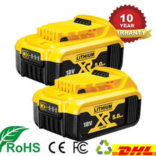 2Pack For Dewalt 18V Battery