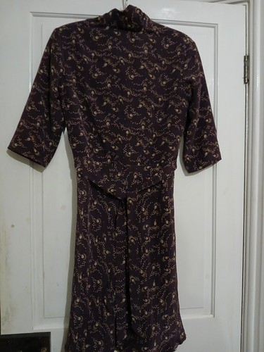 Bnwt nancy mac purple midi - mac,