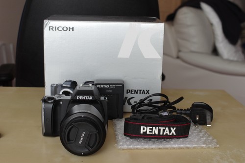 Pentax black dslr - black, camera