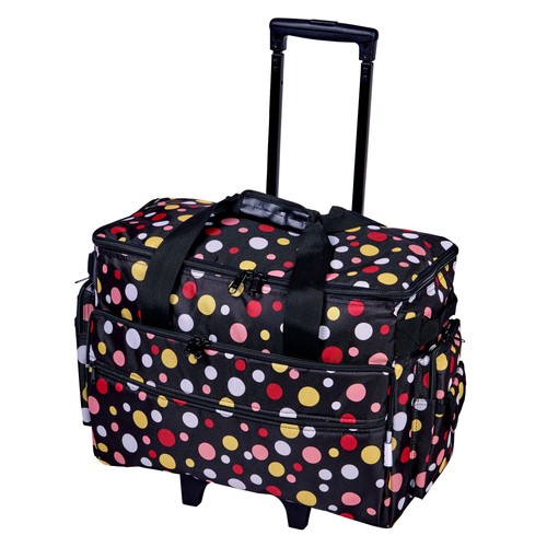 Black and multi spot sewing - multi,