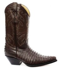 Grinders carolina croc brown - carolina,
