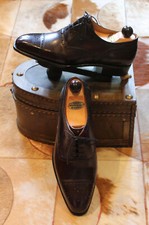 NWB Vass Budapest  Burgundy Oxford Brogues - UK 7.5