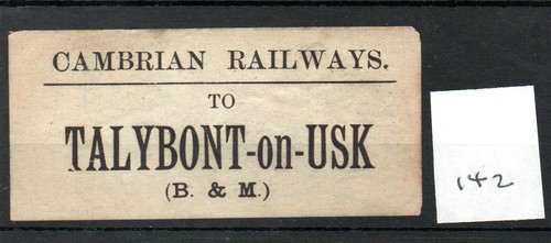Cambrian railways luggage - cr,