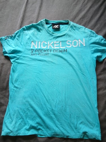 Nickelson denim shirt size - denim,