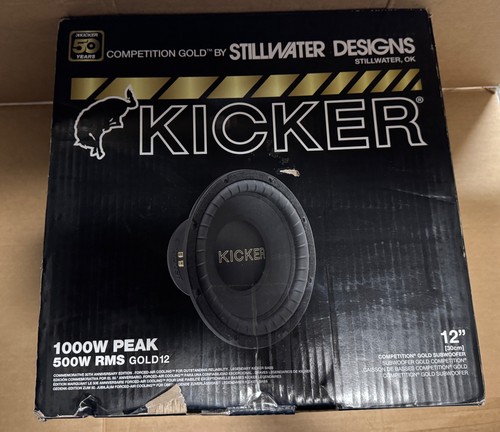 Kicker 50gold124 - kicker, 12"