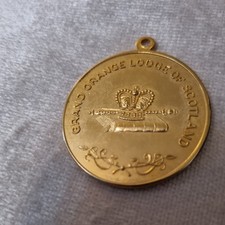 Scottish Loyalist Orange Order Medallion 