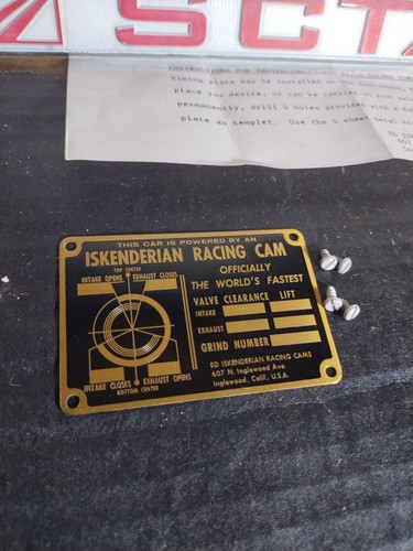 Iskenderian cams isky - iskenderian,