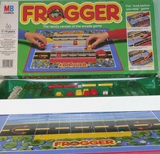 Frogger Game 1980s Board Game Complete MB Games RefB 