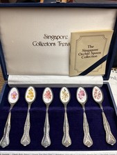 Orchid  Teaspoons Vintage