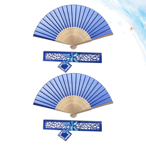 2pcs delicate bamboo folding - 2pcs,