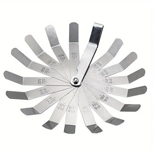 Angled gauge feeler set0 - angled,