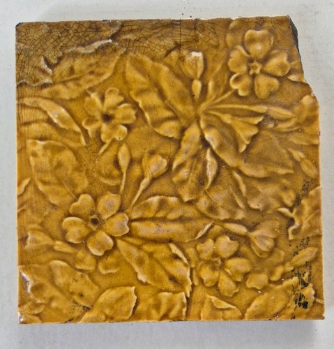 Antique tile majolica - antique,