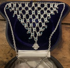 Antique White Metal Bedouin