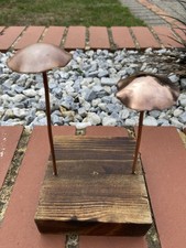 Handcrafted Copper Mushroom