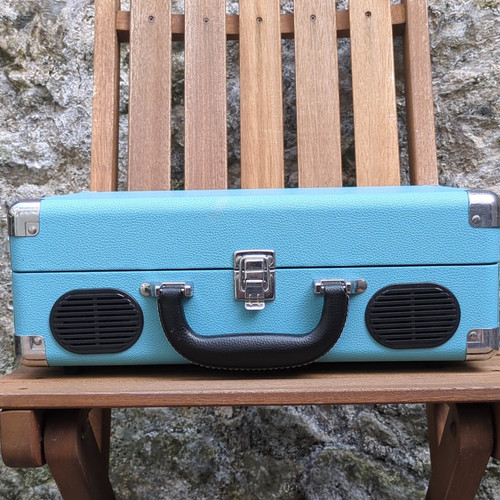 1byone blue suitcase record - 1byone,