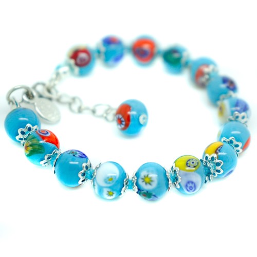 Murano glass bracelet bright - murano,