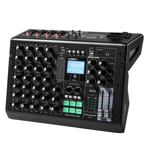 Channel audio mixer for - 6-channel,